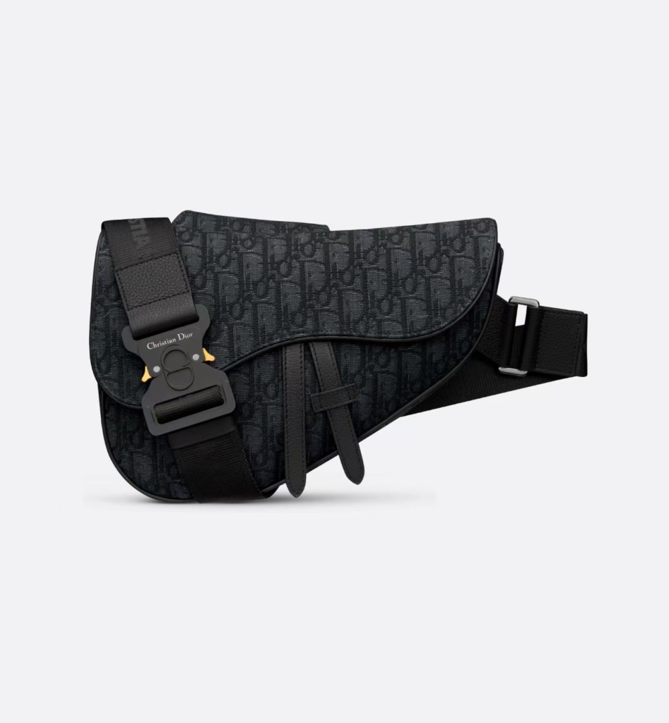 Black Dior Oblique Jacquard
