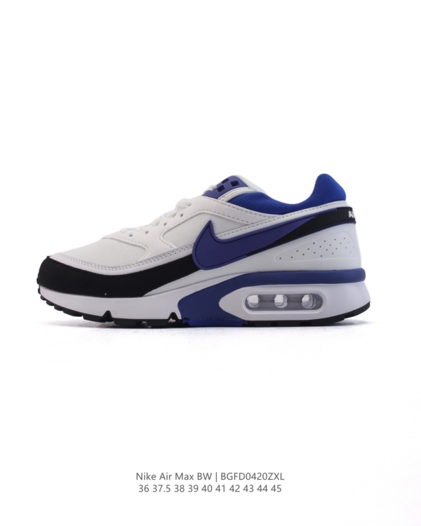 Nike Air Max BW OG Persian Violet Classic Patchwork Casual Sports Cushion Running Shoes