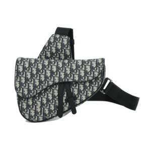 Beige and Black Dior Oblique Jacquard