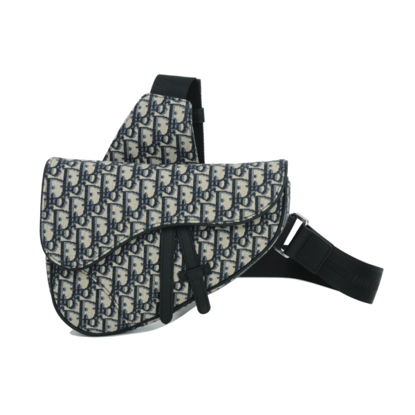 Beige and Black Dior Oblique Jacquard